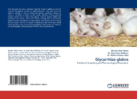 Glycyrrhiza glabra: Preclinical Screening and Pharmacological Evaluation