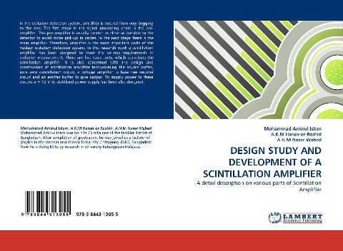 DESIGN STUDY AND DEVELOPMENT OF A SCINTILLATION AMPLIFIER: A detail description on various parts of Scintillation Amplifier
