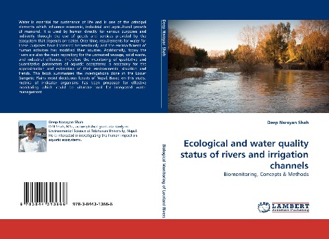 Ecological and water quality status of rivers and irrigation channels: Biomonitoring, Concepts & Methods