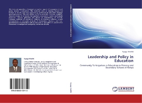 LEADERSHIP AND POLICY IN EDUCATION: COMMUNINITY PARTICIPATION IN EDUCATION IN PRIMARY AND SECONDARY SCHOOLS IN KENYA