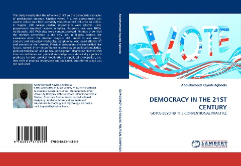 DEMOCRACY IN THE 21ST CENTURY: GOING BEYOND THE CONVENTIONAL PRACTICE