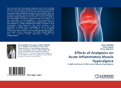 Effects of Analgesics on Acute Inflammatory Muscle Hyperalgesia: NSAIDs and Acute Inflammatory Muscle Hyperalgesia