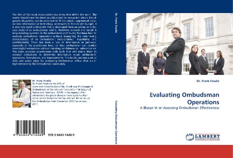 Evaluating Ombudsman Operations: A Blueprint on Assessing Ombudsman Effectiveness