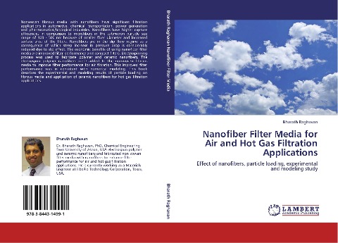 Nanofiber Filter Media for Air and Hot Gas Filtration Applications: Effect of nanofibers, particle loading, experimental and modeling study