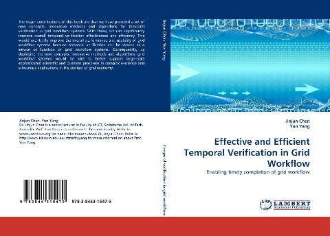 Effective and Efficient Temporal Verification in Grid Workflow: Enabling timely completion of grid workflow