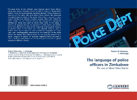 The language of police officers in Zimbabwe: The case of Mbare Police Station