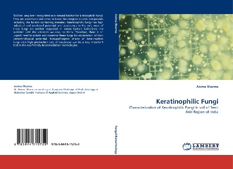 Keratinophilic Fungi: Characterization of Keratinophilic Fungi in soil of Semi Arid Region of India