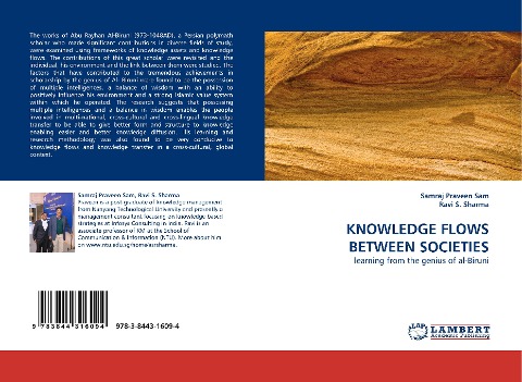KNOWLEDGE FLOWS BETWEEN SOCIETIES: learning from the genius of al-Biruni