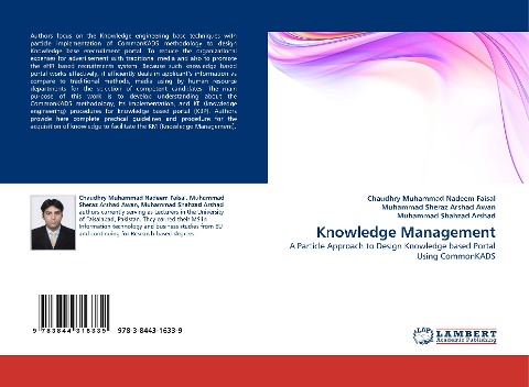 Knowledge Management: A Particle Approach to Design Knowledge based Portal Using CommonKADS