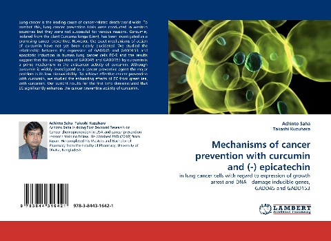 Mechanisms of cancer prevention with curcumin and (-) epicatechin: in lung cancer cells with regard to expression of growth arrest and DNA damage inducible genes, GADD45 and GADD153