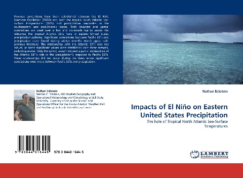 Impacts of El Niño on Eastern United States Precipitation: The Role of Tropical North Atlantic Sea-Surface Temperatures