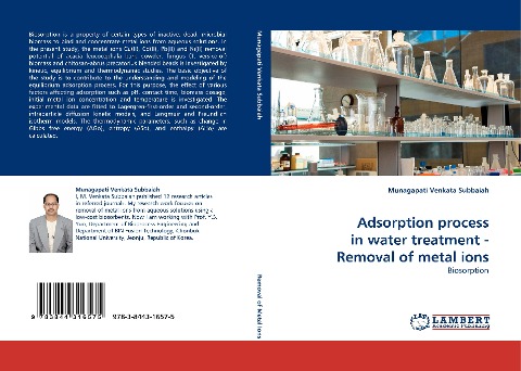 Adsorption process in water treatment - Removal of metal ions: Biosorption