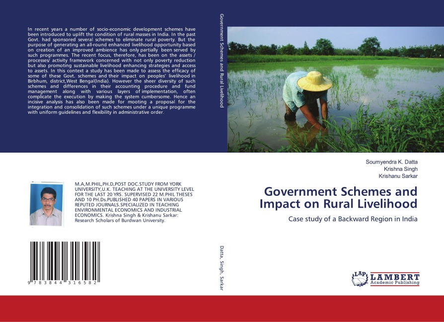 Government Schemes and Impact on Rural Livelihood: Case study of a Backward Region in India
