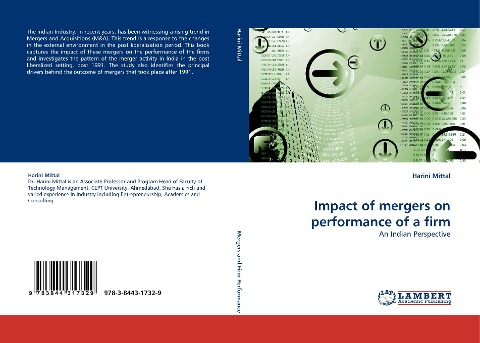 Impact of mergers on performance of a firm: An Indian Perspective