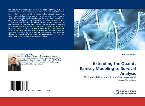 Extending the Quandt Ramsey Modeling to Survival Analysis: Finding the MLE of the mixture of two exponential survival functions