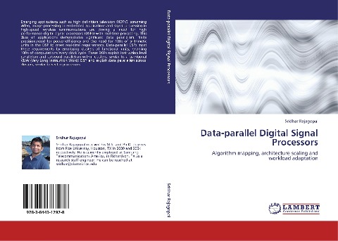 Data-parallel Digital Signal Processors: Algorithm mapping, architecture scaling and workload adaptation
