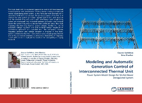 Modeling and Automatic Generation Control of Interconnected Thermal Unit: Power System Model Design for Market Based Deregulated System