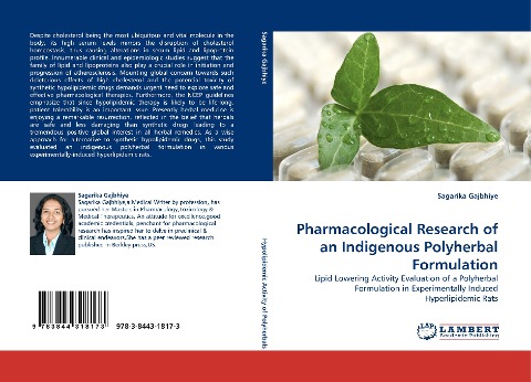 Pharmacological Research of an Indigenous Polyherbal Formulation: Lipid Lowering Activity Evaluation of a Polyherbal Formulation in Experimentally Induced Hyperlipidemic Rats