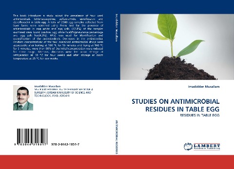 STUDIES ON ANTIMICROBIAL RESIDUES IN TABLE EGG: RESIDUES IN TABLE EGG