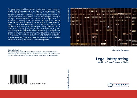 Legal Interpreting: Within a Court Context in Malta