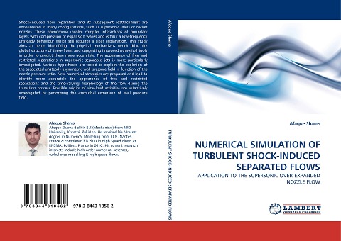 NUMERICAL SIMULATION OF TURBULENT SHOCK-INDUCED SEPARATED FLOWS: APPLICATION TO THE SUPERSONIC OVER-EXPANDED NOZZLE FLOW