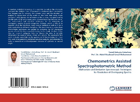 Chemometrics Assisted Spectrophotometric Method: Multivariate and Derivative Spectroscopic Techniques for Resolution of Overlapping Spectra