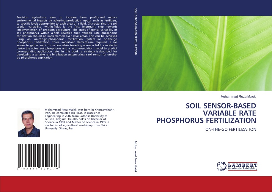 SOIL SENSOR-BASED VARIABLE RATE PHOSPHORUS FERTILIZATION: ON-THE-GO FERTILIZATION