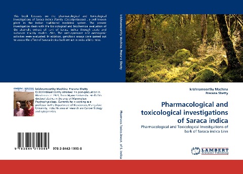 Pharmacological and toxicological investigations of Saraca indica: Pharmacological and Toxicological Investigations of bark of Saraca indica Linn
