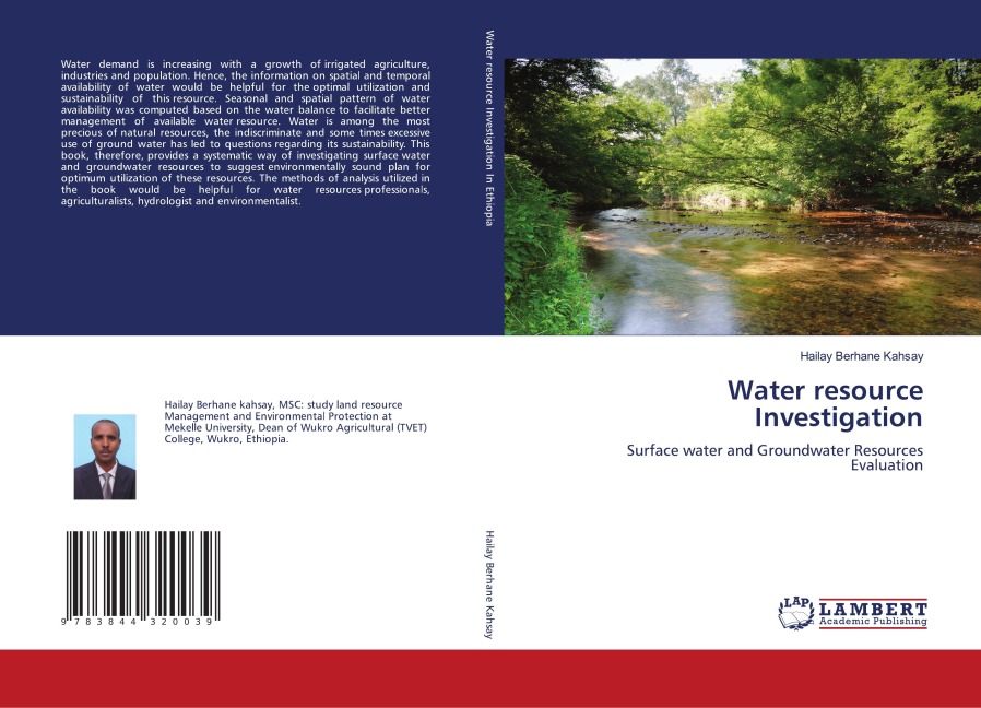 Water resource Investigation: Surface water and Groundwater Resources Evaluation