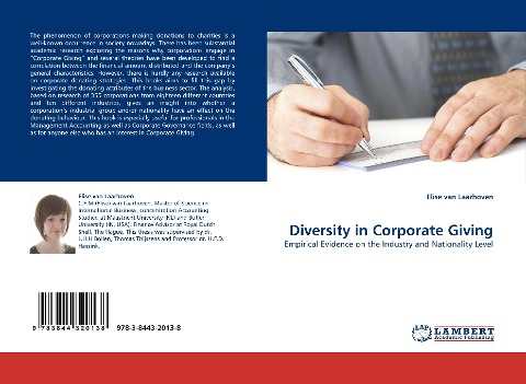Diversity in Corporate Giving: Empirical Evidence on the Industry and Nationality Level