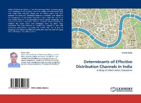 Determinants of Effective Distribution Channels in India: A Study of Select Indian Companies