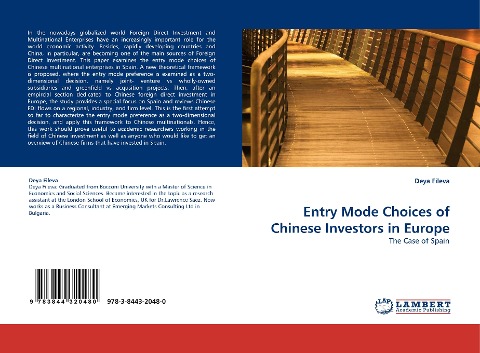 Entry Mode Choices of Chinese Investors in Europe: The Case of Spain