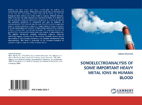SONOELECTROANALYSIS OF SOME IMPORTANT HEAVY METAL IONS IN HUMAN BLOOD