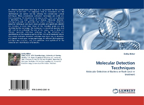 Molecular Detection Tecchniques: Molecular Detection of Bacteria in Root canal re treatment