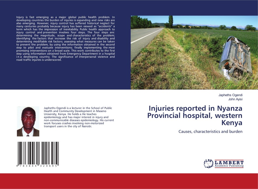 Injuries reported in Nyanza Provincial hospital, western Kenya: Causes, characteristics and burden