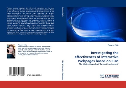 Investigating the effectiveness of Interactive Webpages based on ELM: The Moderating role of Product Involvement