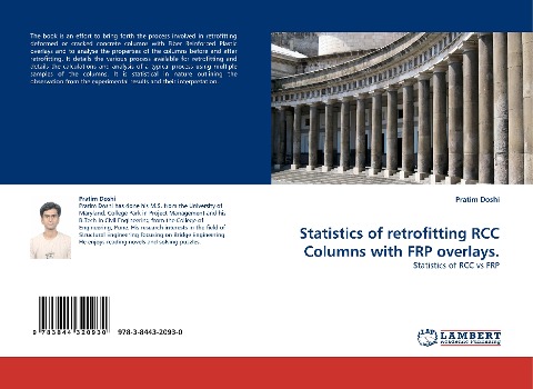 Statistics of retrofitting RCC Columns with FRP overlays.: Statistics of RCC vs FRP