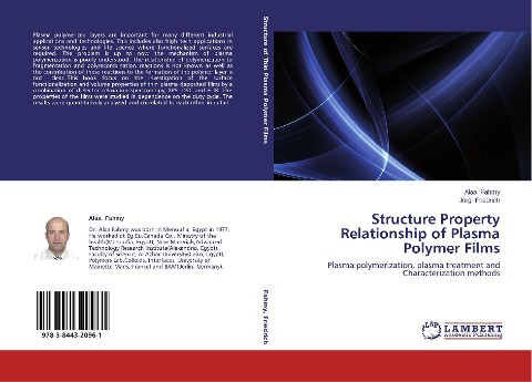 Structure Property Relationship of Plasma Polymer Films: Plasma polymerization, plasma treatment and Characterization methods