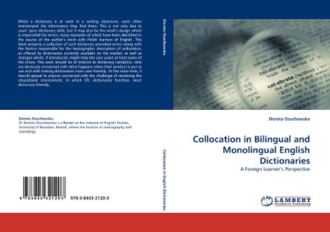 Collocation in Bilingual and Monolingual English Dictionaries: A Foreign Learners Perspective