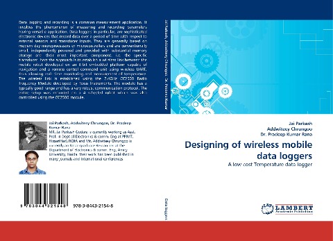 Designing of wireless mobile data loggers: A low cost Temperature data logger