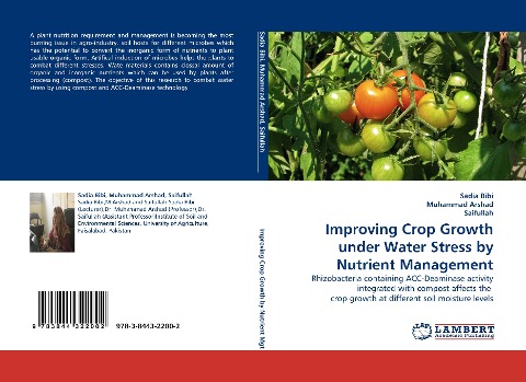 Improving Crop Growth under Water Stress by Nutrient Management: Rhizobacteria containing ACC-Deaminase activity integrated with compost affects the  crop growth at different soil moisture levels