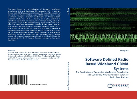 Software Defined Radio Based Wideband CDMA Systems: The Application of Successive Interference Cancellation and Combining Macrodiversity in Software Radio Base Stations