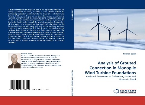 Analysis of Grouted Connection in Monopile Wind Turbine Foundations: Analytical Assessment of Deflections, Strains and Stresses in Grout