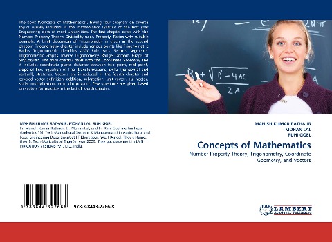 Concepts of Mathematics: Number Property Theory, Trigonometry, Coordinate Geometry, and Vectors