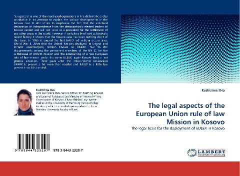 The legal aspects of the European Union rule of law Mission in Kosovo: The legal basis for the deployment of EULEX in Kosovo