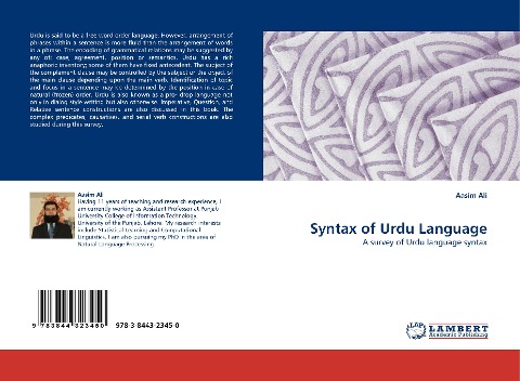 Syntax of Urdu Language: A survey of Urdu language syntax