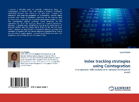 Index tracking strategies using Cointegration: A comparison with tracking error variance minimization model