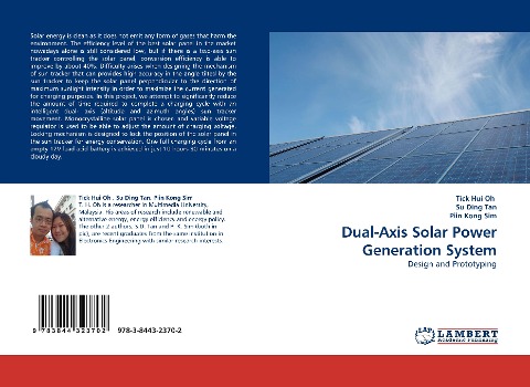 Dual-Axis Solar Power Generation System: Design and Prototyping
