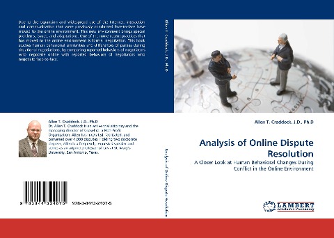 Analysis of Online Dispute Resolution: A Closer Look at Human Behavioral Changes During Conflict in the Online Environment