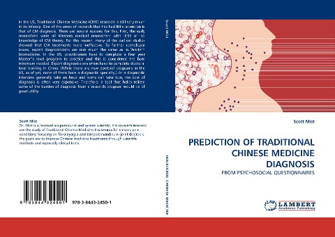 PREDICTION OF TRADITIONAL CHINESE MEDICINE DIAGNOSIS: FROM PSYCHOSOCIAL QUESTIONNAIRES